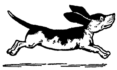 400x240 Drawing Cartoon Dogs Running And Playing Step - Dog Running Drawing