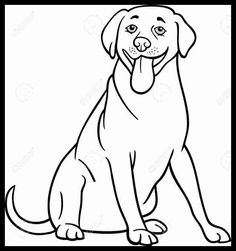 236x251 Dog Sitting Drawing Art Dog Drawing Tutorial, Drawings, Art - Dog Sitting Down Drawing