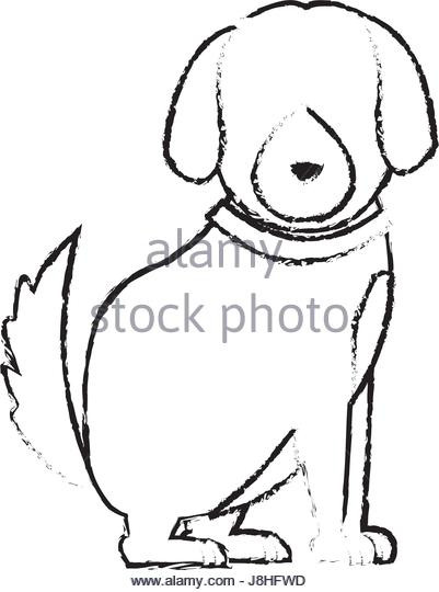 401x540 how do you draw a dog sitting down unique dog collar drawing - Dog Sitting Down Drawing