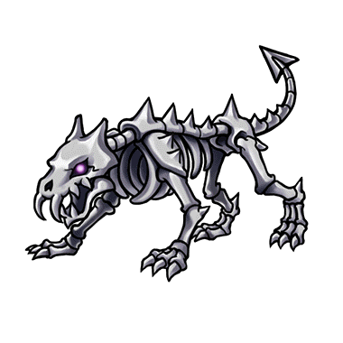 380x380 Skeleton Dog - Dog Skeleton Drawing