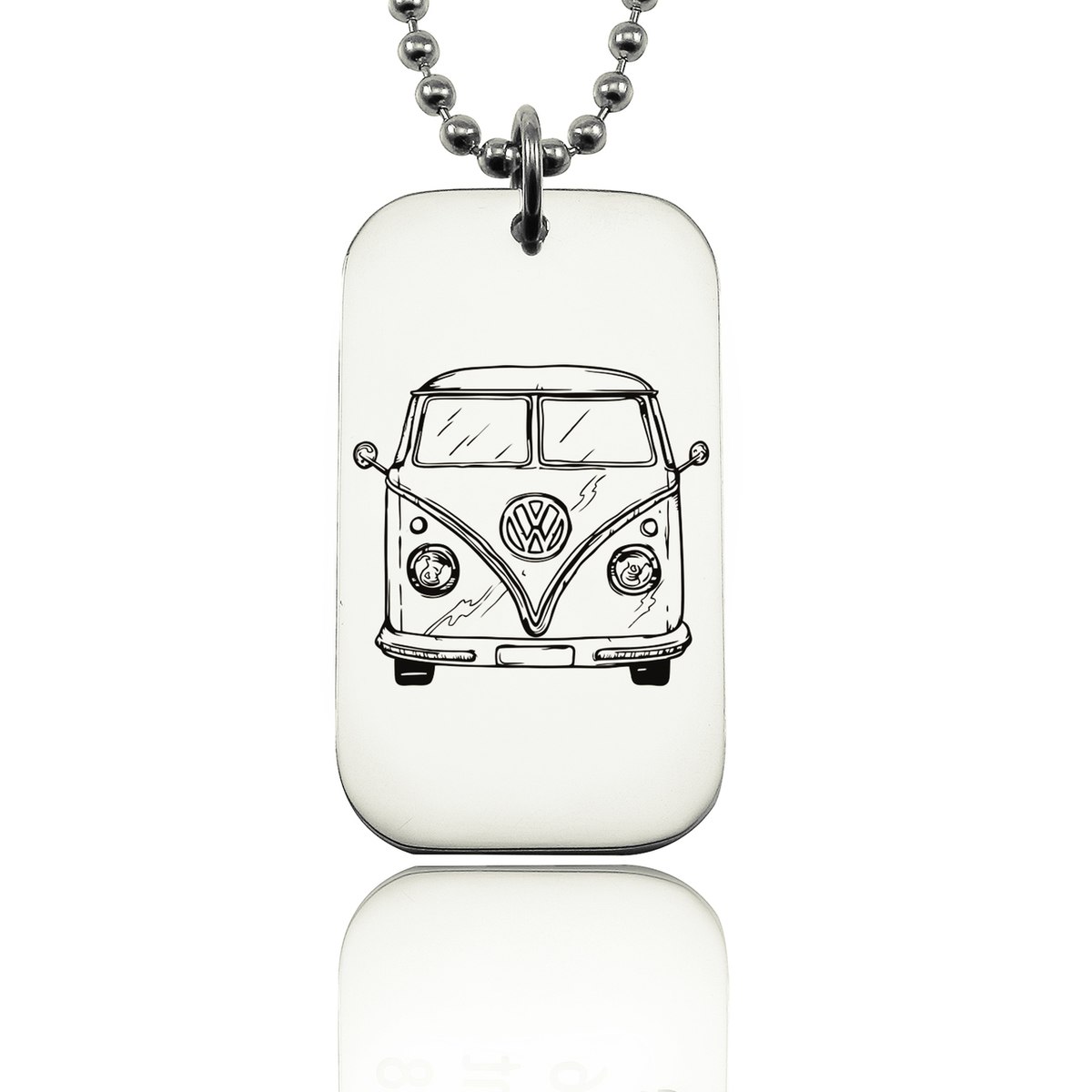 1200x1200 personalised jewellery custom kids drawing dog tag necklace silver - Dog Tag Drawing