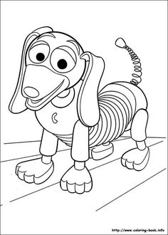 236x330 best toy story slinky dog images toy story slinky, dog toys - Dog Toy Drawing