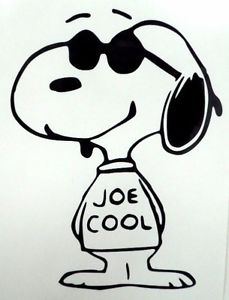 229x300 snoopy joe cool sunglasses dog car window vinyl decal sticker - Dog With Sunglasses Drawing