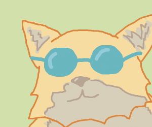 300x250 a rad dog with sunglasses drawing - Dog With Sunglasses Drawing