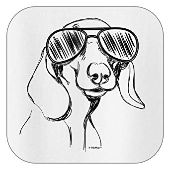 342x342 dachshund gifts dachshund in sunglasses dog gifts - Dog With Sunglasses Drawing