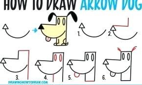 290x175 How To Draw A Dog With Letters Dog Step - Dog Word Drawing