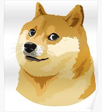 210x230 Doge Drawing Posters Redbubble - Doge Drawing