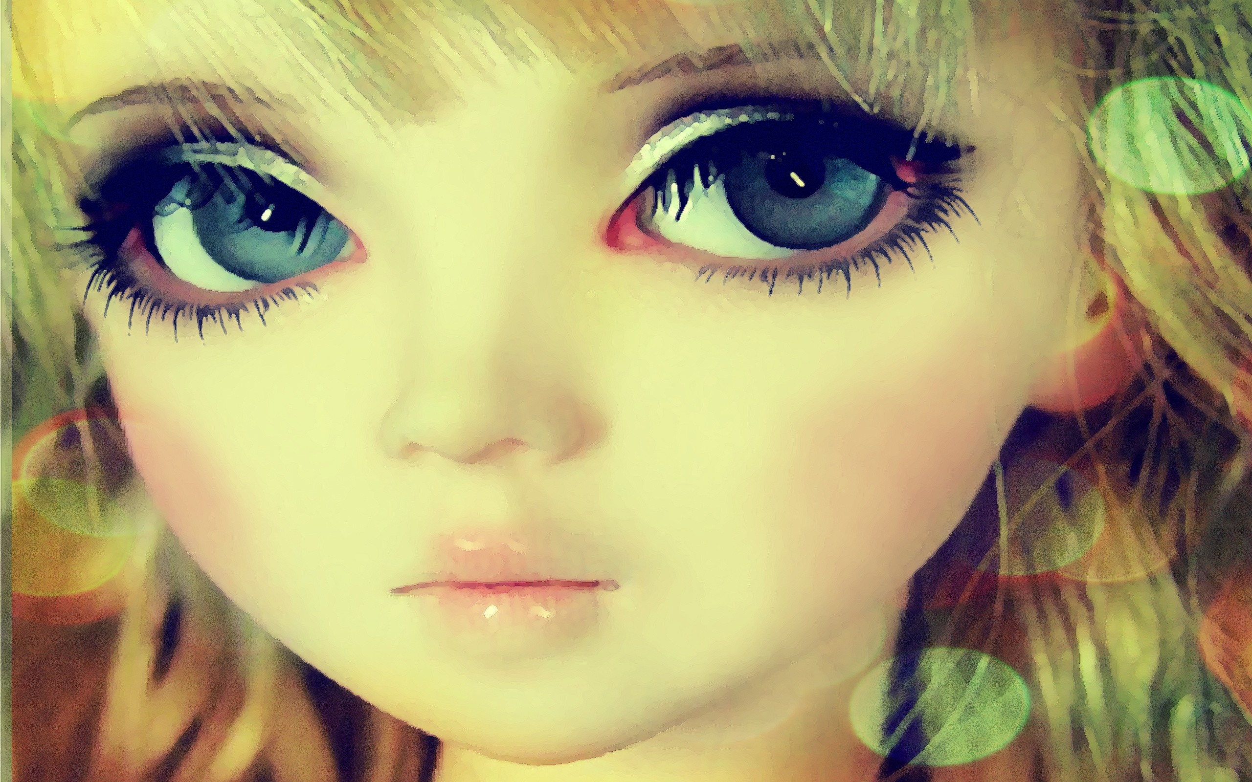 big eyes barbie doll