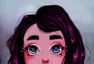 320x218 Dolleyes Drawings On Paigeeworld Pictures Of Dolleyes - Doll Eyes Drawing