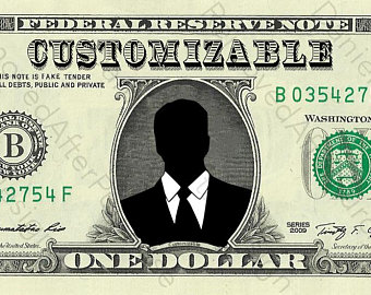 340x270 dollar bill drawing etsy - Dollar Bill Drawing