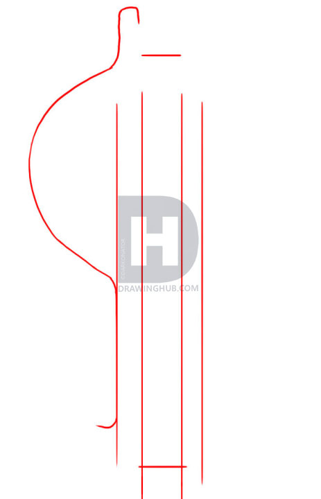 463x720 how to draw a dollar bill sign, step - Dollar Sign Drawing