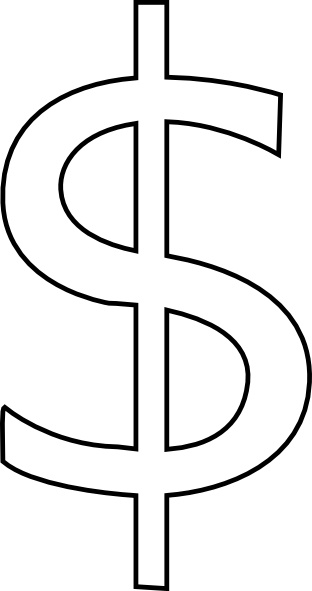 312x591 rickvanderzwet dollar sign clip art free vector in open office - Dollar Sign Drawing