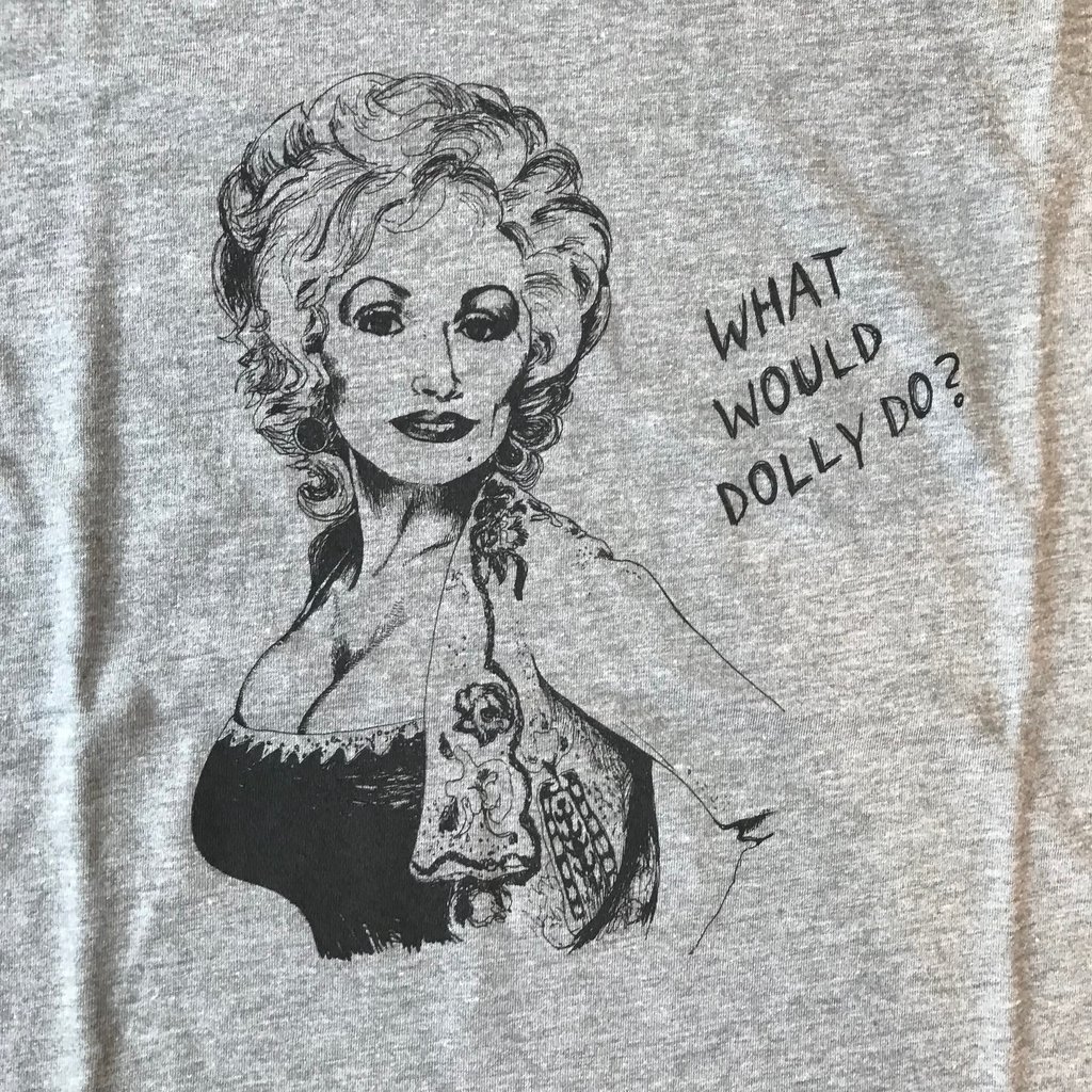 1024x1024 dolly parton crew neck t shirt - Dolly Parton Drawing