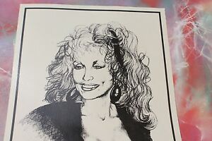 300x200 Dolly Parton Pencil Drawing Art - Dolly Parton Drawing