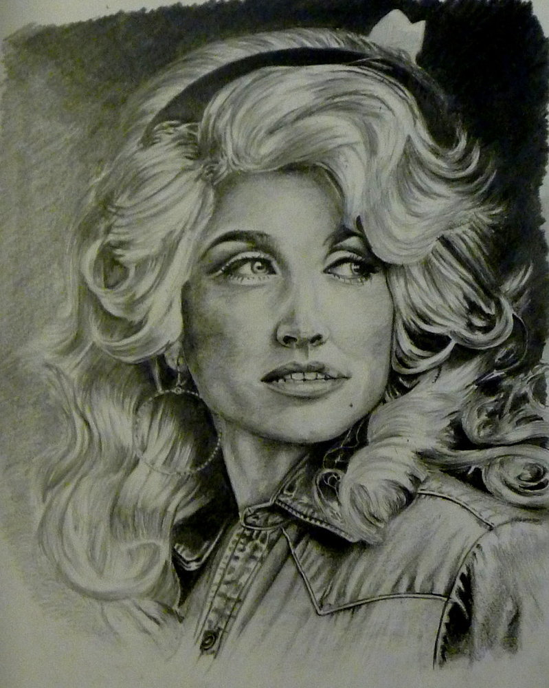 Dolly Parton Drawing at PaintingValley.com | Explore collection of ...