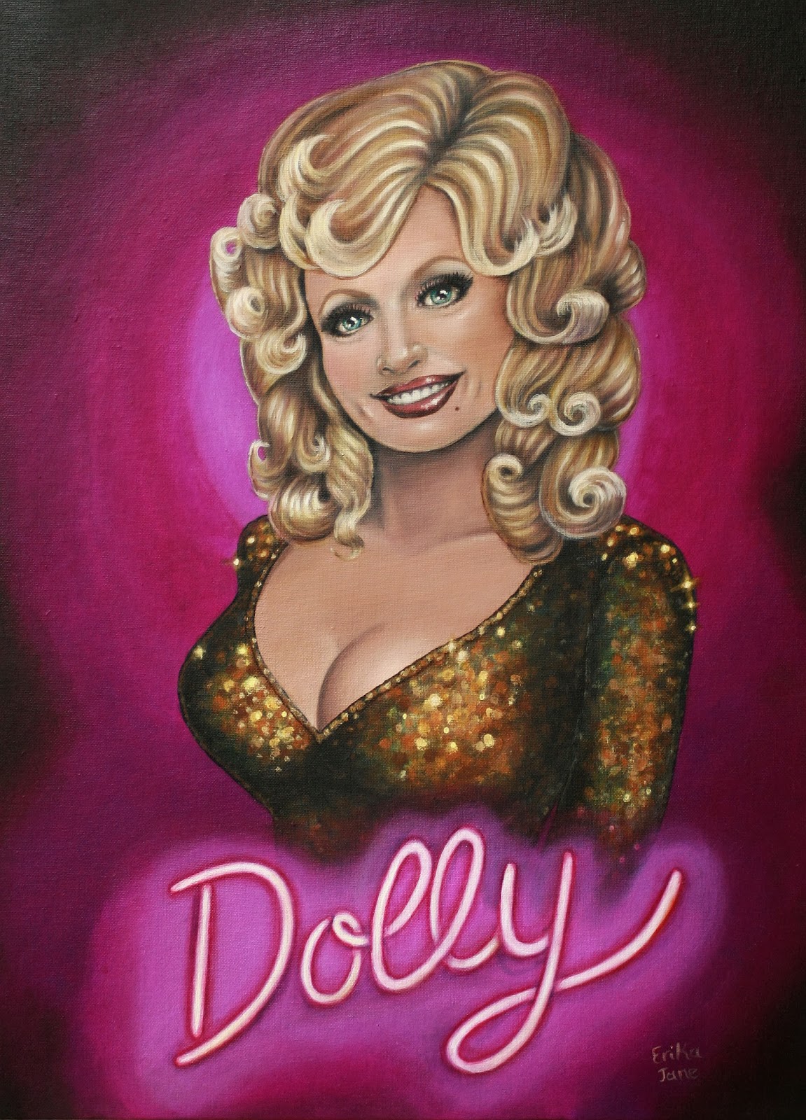 1151x1600 Paintings And Drawings - Dolly Parton Drawing