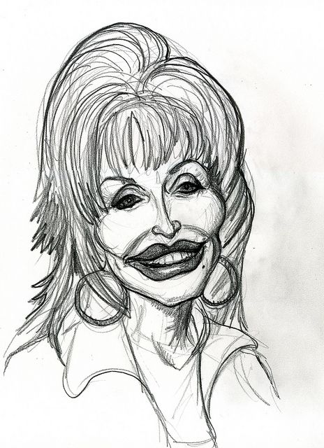 464x640 caricature of dolly parton art caricature, caricature drawing - Dolly Parton Drawing