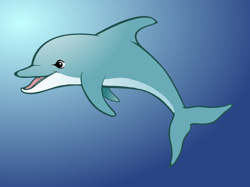 Dolphin Cartoon Drawing at Explore collection of