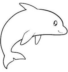 236x250 How To Draw A Dolphin For Kids Step Drawings N How To - Dolphin Drawing Easy