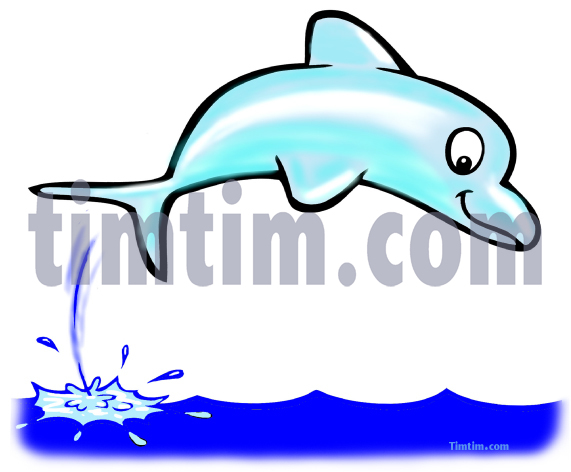 571x472 Free Drawing Of A Dolphin From The Category Fish - Dolphin Fish Drawing