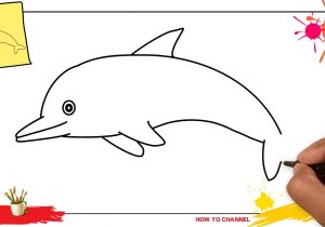 300x210 how to draw a dolphin jumping out of the water step - Dolphin Jumping Drawing