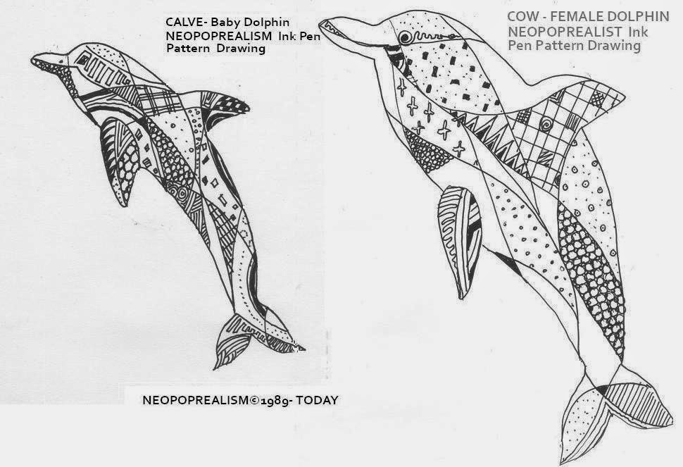 970x663 Drawn Dolphins Line - Dolphin Line Drawing