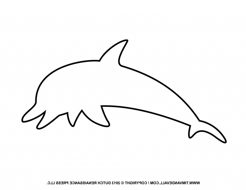 1024x791 Dolphin Line Transparent Png Clipart Free Download - Dolphin Outline Drawing