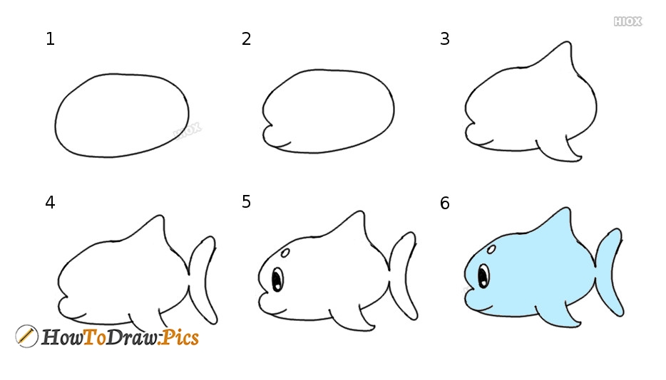 934x534 How To Draw A Dolphin Easy Howtodraw Pics - Dolphin Step By Step Drawing