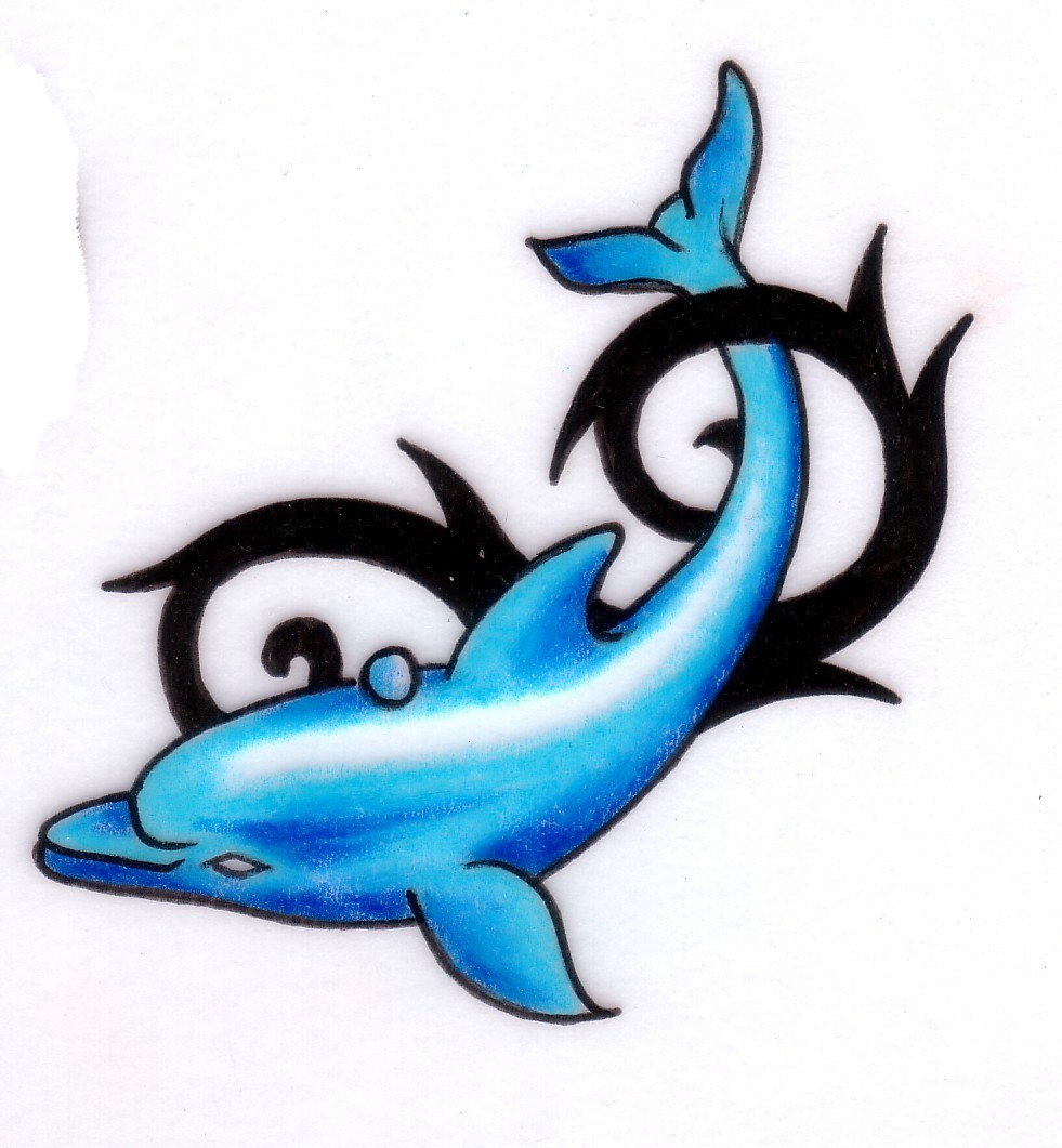 981x1061 Dolphin Tattoo Ideas - Dolphin Tattoo Drawings