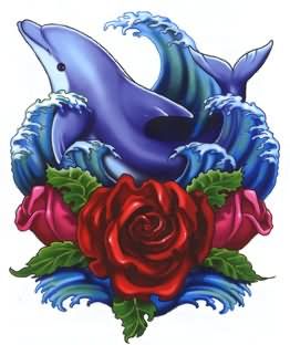 262x312 awesome dolphin tattoo designs dolphin - Dolphin Tattoo Drawings
