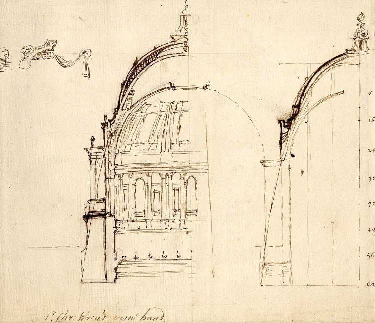 750x647 british museum - Dome Drawing