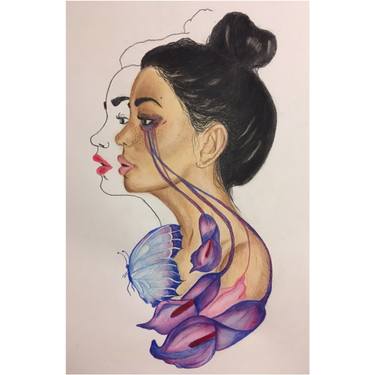 375x375 domestic violence drawings for sale saatchi art - Domestic Violence Drawing