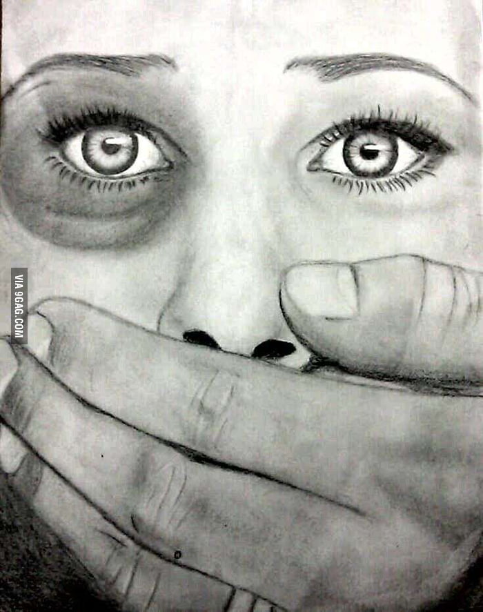 700x887 a drawing i made about domestic violence - Domestic Violence Drawing