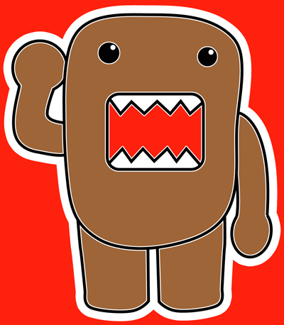 400x458 how to draw domo kun the official mascot of japan's nhk with easy - Domo Drawing