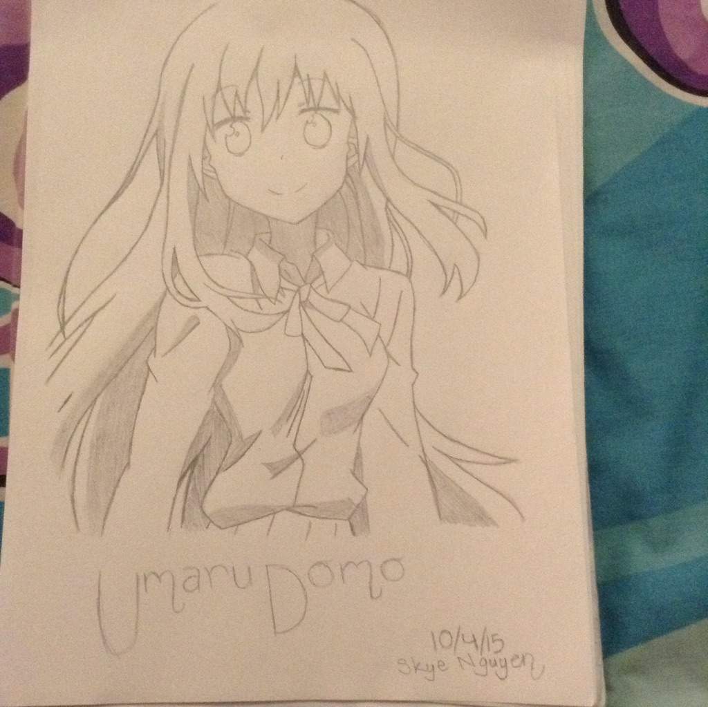 1024x1023 umaru domo drawing!! ^ anime amino - Domo Drawing