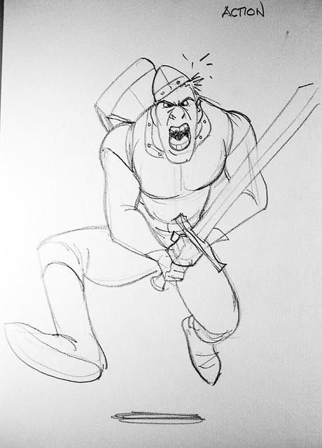 460x640 Dragons' Lair - Don Bluth Drawings