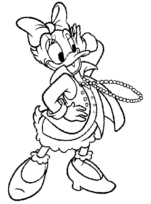 594x800 donald duck - Donald Duck Cartoon Drawing