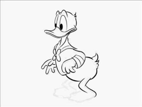 480x360 How To Draw Donald Duck - Donald Duck Drawing