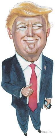 192x480 donald trump the reader's catalog nyr - Donald Trump Drawing