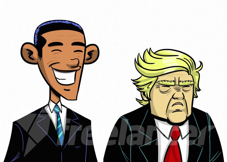 900x641 Entry - Donald Trump Drawing