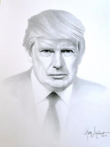 226x300 President Donald Trump - Donald Trump Drawing