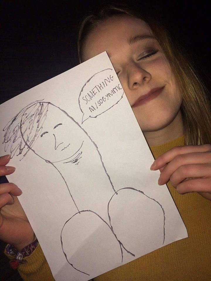 720x960 we asked drunk people - Donald Trump Drawing
