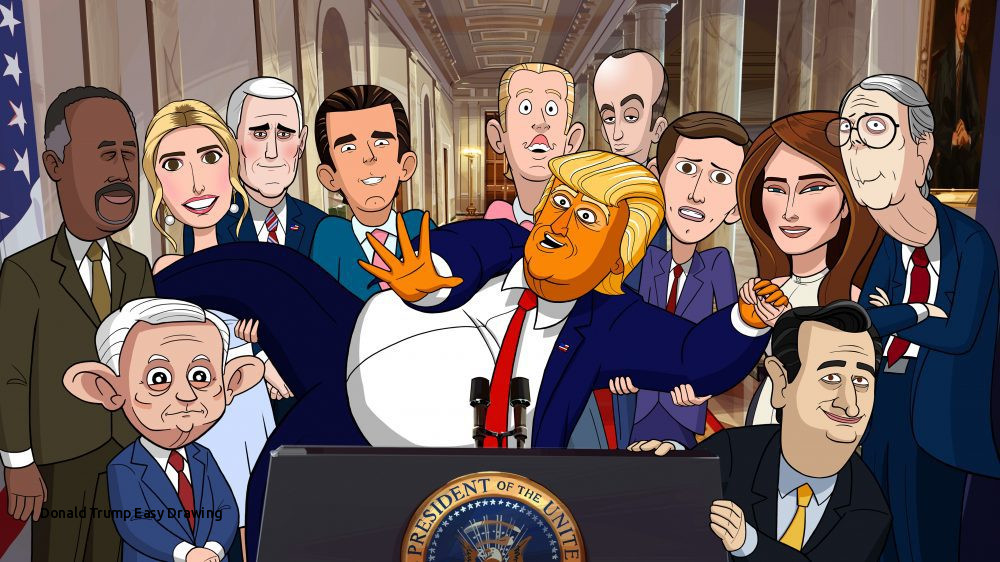 1000x562 donald trump easy drawing stephen colbert on how our cartoon - Donald Trump Easy Drawing