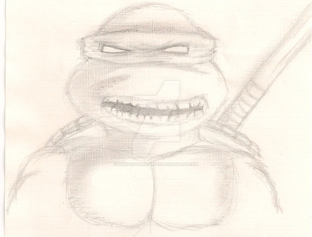 1024x778 donatello drawing years ago - Donatello Drawings