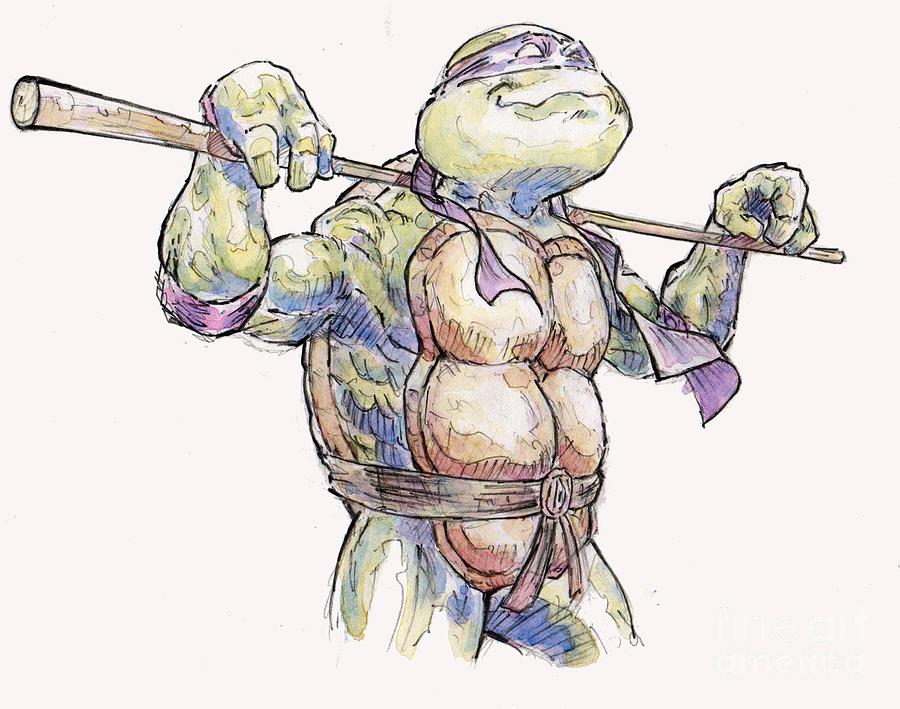 900x709 donatello drawing - Donatello Drawings