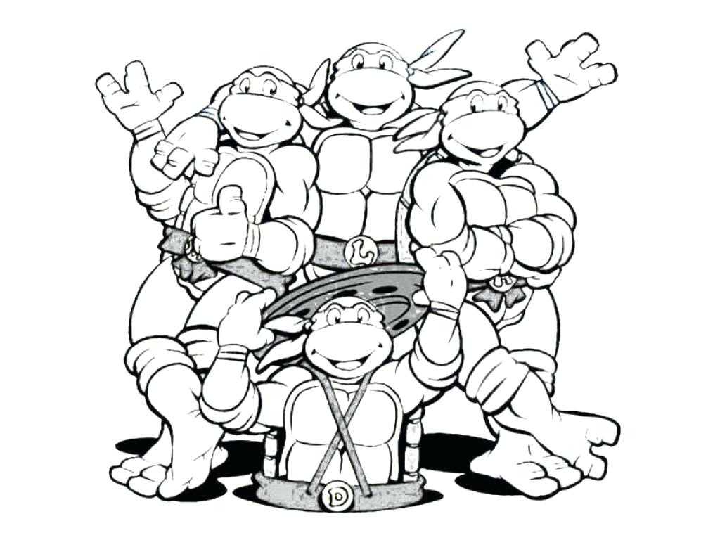 1024x768 teenage mutant ninja turtles coloring pages pdf complete guide - Donatello Ninja Turtle Drawing