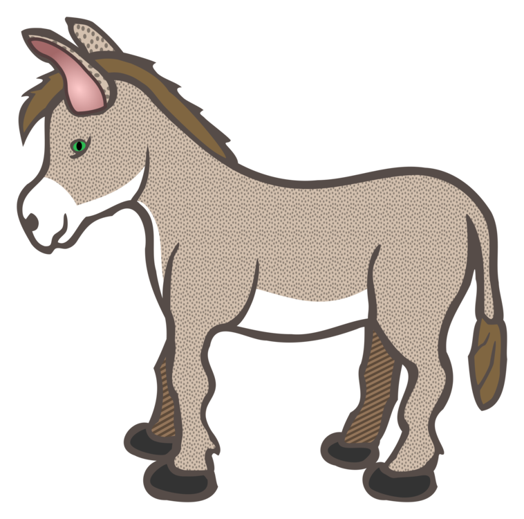 758x750 Nativity Drawing Donkey Huge Freebie! Download For Powerpoint - Donkey Drawing Images