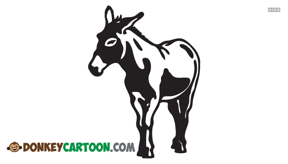 934x534 Donkey Cartoon Drawings Images - Donkey Drawing Outline
