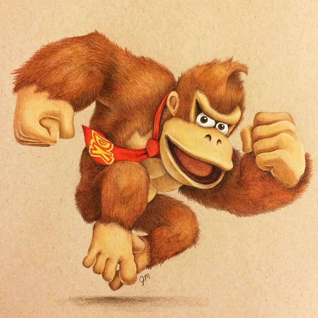 Donkey Kong Drawing at Explore collection of