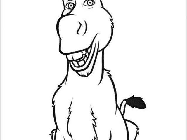 640x480 Drawn Donkey Shrek Full Body - Donkey Shrek Drawing